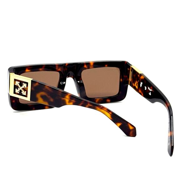 New, OFF-WHITE Sunglasses Leonardo OERI049 6064 Authentic - Picture 12 of 13